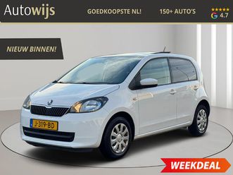 skoda citigo 1.0 cng greentech active|pano|stoelverw|cruise