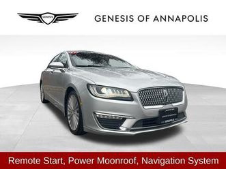 used 2017 lincoln mkz reserve