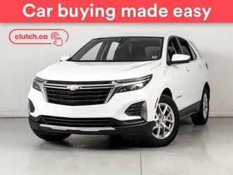 used 2023 chevrolet equinox lt w/ apple carplay & android auto, cruise control, backup cam