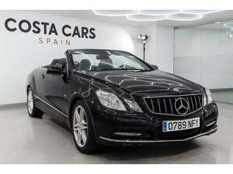 mercedes-benz clase e cabrio 350cdi be 7g plus