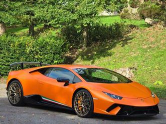 2018 lamborghini huracan lp 640-4 performante 2dr 1 of 199 finished in this colour coupe petrol ...