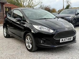 ford fiesta 1.25 zetec euro 6 3dr