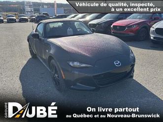 mazda mx-5 2025 gs-p automatique toit souple neuve