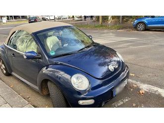 vw beetle 2003 cabrio tdi tüv neu, kein rost , 8x bereift