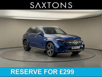 mercedes-benz glc-class 2.0 glc220dh mhev amg line (premium) suv 5dr diesel hybrid g-tronic+ 4matic euro 6 (start/stop) (220 ps)