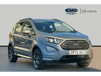 2022 ford ecosport 1.0t st-line (125ps)