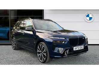 bmw x7 m60i xdrive 4.4 5dr