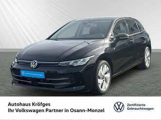 volkswagen golf life 2.0 l tdi, navi, multifunktionskamera,