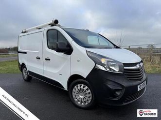 2015 vauxhall vivaro 1.6 cdti 2900 ecoflex panel van 5dr diesel manual l1 h1 euro 5 (start/stop) (90 ps ...