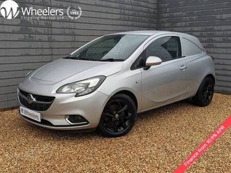2017 vauxhall corsa van cdti sportive car derived van diesel manual