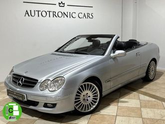 mercedes-benz clk 200 kompr. tps cabrio avantg.
