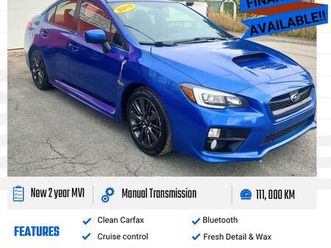 used 2015 subaru wrx 4dr sdn man w/sport pkg