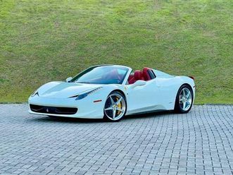 ferrari f458 spider f1 4.5 v8 570cv
