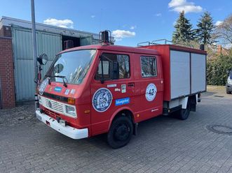 vw lt 50 feuerwehr campingfahrzeug / expeditionsmobil
