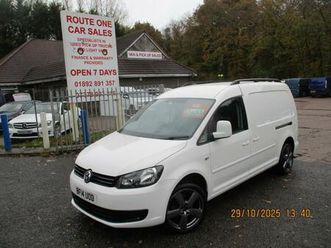 2014 volkswagen caddy maxi 1.6 tdi bluemotion tech 102ps startline van panel van diesel manual