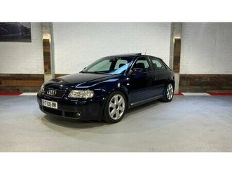 2000 audi s3 dark blue manuel, 6 vitesses conduite à gauc...
