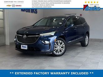 certified 2023 buick enclave essence awd