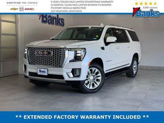 certified 2024 gmc yukon xl denali