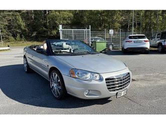 chrysler sebring cabriolet 2.7 v6 toppskick
