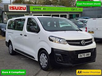 2020 vauxhall vivaro life 1.5td edition l