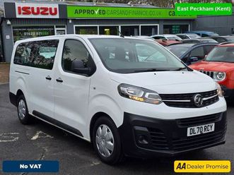 2020 vauxhall vivaro life 1.5td edition l