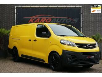opel vivaro - 2.0 cdti l2h1 3p aut carplay cam navi leer trekh
