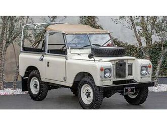 1973 land rover series 3 blanc conduite à droite in états...