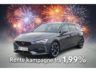 2022 cupra león 2.0 tsi vz st 4drive dsg 5d 72.500 km kr 339.800