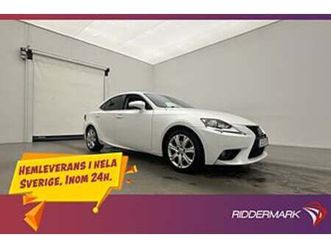 lexus is 300h 223hk executive rattvärme p-sensorer halvskinn