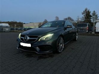 mercedes-benz e 300 coupé scheckheft! *gepflegt*