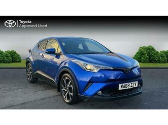toyota c-hr design suv's 1.8 vvt-h design cvt euro 6 (start/stop) 5dr