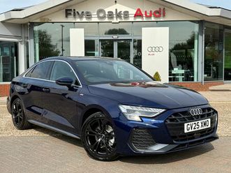 1.5 tfsi 35 s line saloon 4dr petrol s tronic euro 6 (start/stop) (150 ps)