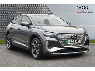 2025 audi q4 e-tron 210kw 45 82kwh s line 5dr auto [leather] suv electric automatic