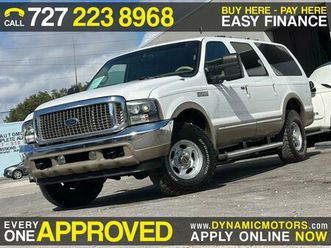 used 2002 ford excursion sport utility 4d