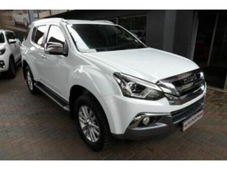 2018 isuzu mu-x 3.0d auto