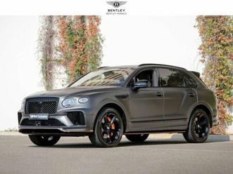 bentley bentayga s black edition v8 4.0 550ch