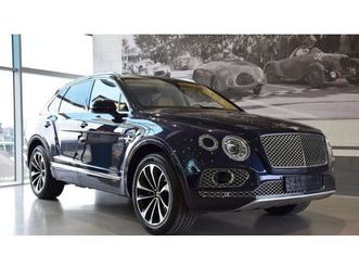 2016 bentley bentayga bleu automatique, 7+ vitesses condu...