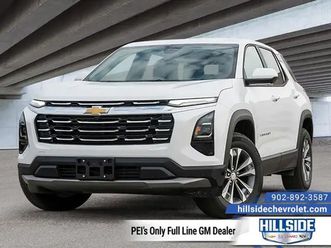 2026 chevrolet equinox lt awd - sunroof - $325 b/w