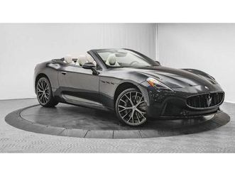 new 2025 maserati grancabrio base