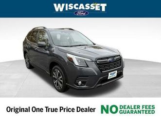 used 2022 subaru forester limited