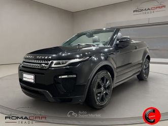 range rover evoque cabrio 2.0 td4 150 cv convertibile hse dynamic