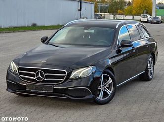mercedes-benz klasa e 220 d t 9g-tronic exclusive