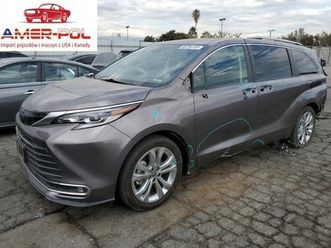 toyota sienna limited 2023 2.5l 2.5 hybryda 245km