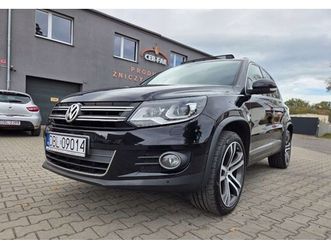 volkswagen tiguan sportstyle xenon navigacja pdc alcantara panorama pod fo