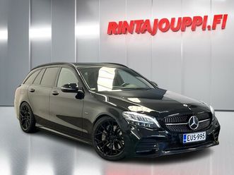 mercedes-benz c 300 de t a business amg edition eq power - 14 päivän palautusoikeus - soh 82% / amg-ulko- ja sisäpaketit / bc racing alusta / night-paketti / na