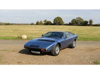 1978 maserati khamsin bleu manuel, 5 vitesses conduite à...