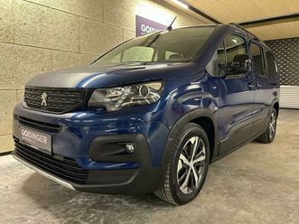 peugeot e rifter gt lang batterie 50 kwh