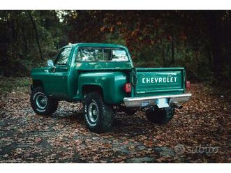 chevrolet k10 stepside cheyenne silverado