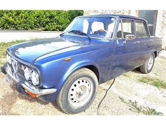 alfa romeo giulia nuova super 1600