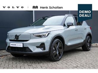 volvo ex40 single motor extended range ultra black ed. 82 kwh | 17% bijtelling | verwarmbare voorstoelen | verwarmbaar stuurwiel | premium audio by harman kardo